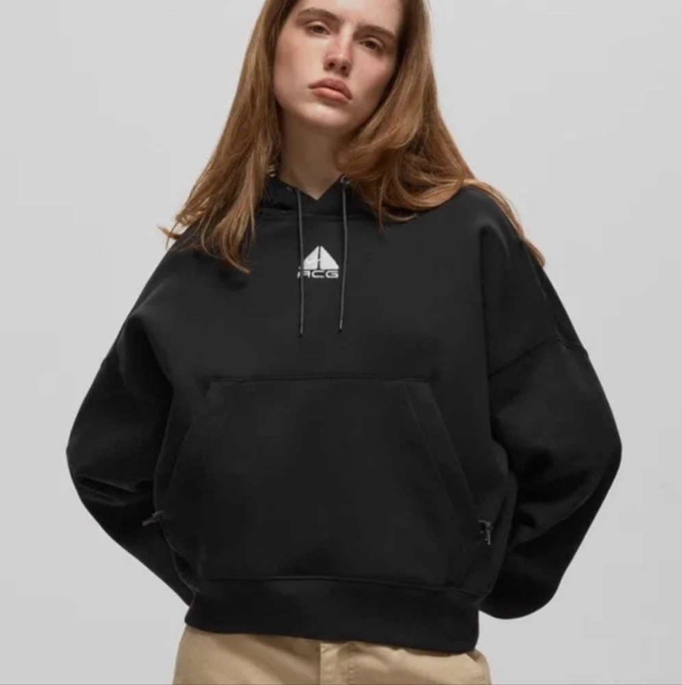 NWT Women's Nike ACG cropped Hoodie - Picture 1 of 8